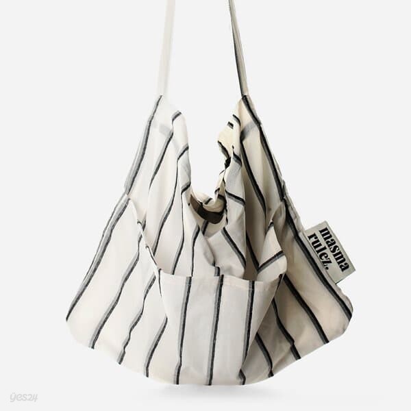 Rabbit eco bag_Wide white