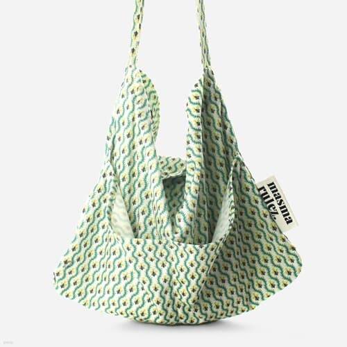 Rabbit eco bag_Green leaf