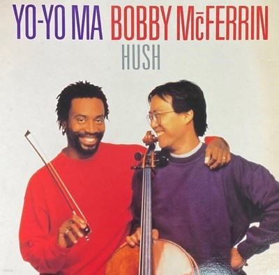 [LP] 요요마,바비 맥퍼린 - Yo-Yo Ma,Bobby McFerrin - Hush LP [Epic-라이센스반]