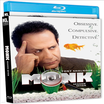 Monk: Season Seven (ũ:  7) (2007)(ѱ۹ڸ)(Blu-ray)