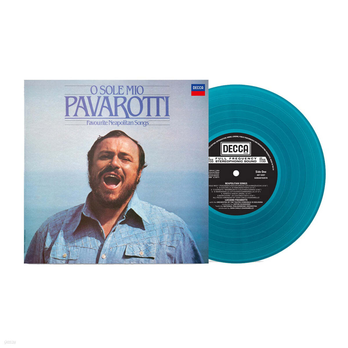 Luciano Pavarotti 루치아노 파바로티 걸작 리사이틀 - 오 솔레 미오 (O Sole Mio) [컬러 LP]