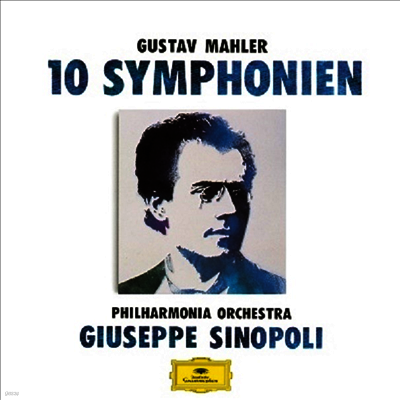 말러: 교향곡 1-9번, 10번 '아다지오' (Maher: 10 Symphonies) (Ltd)(12CD Boxset)(일본 타워레코드 독점 한정반) - Giuseppe Sinopoli