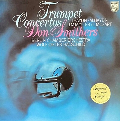 [LP] 돈 스미더스 - Don Smithers - Haydn Trumpet Concertos LP [홀랜드반]