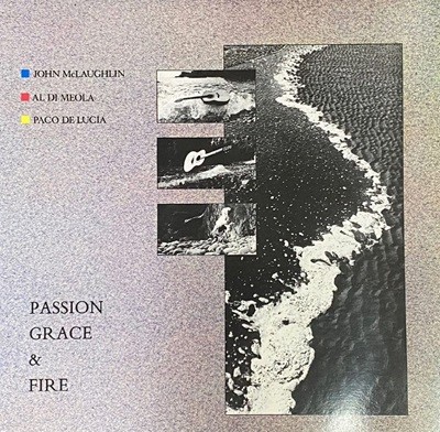 [LP] 알 디 메올라,존 맥러플린,파코 데 루치아 - Passion, Grace & Fire LP [지구-라이센스반]