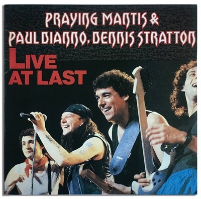 [국내반LP] Praying Mantis & Paul Di‘Anno, Dennis Stratton-Live At Last