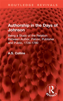 Authorship in the Days of Johnson