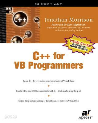 C++ for VB Programmers [With Start Up CD-ROM] - 예스24