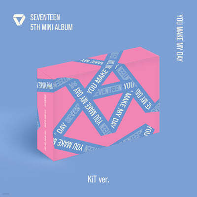 세븐틴 (SEVENTEEN) - 미니앨범 5집 : YOU MAKE MY DAY [KiT Ver.][리뉴얼]