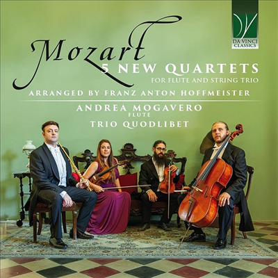 Ʈ: ÷Ʈ  ǰ (Mozart: Quartet for Flute and String)(CD) - Andrea Mogavero