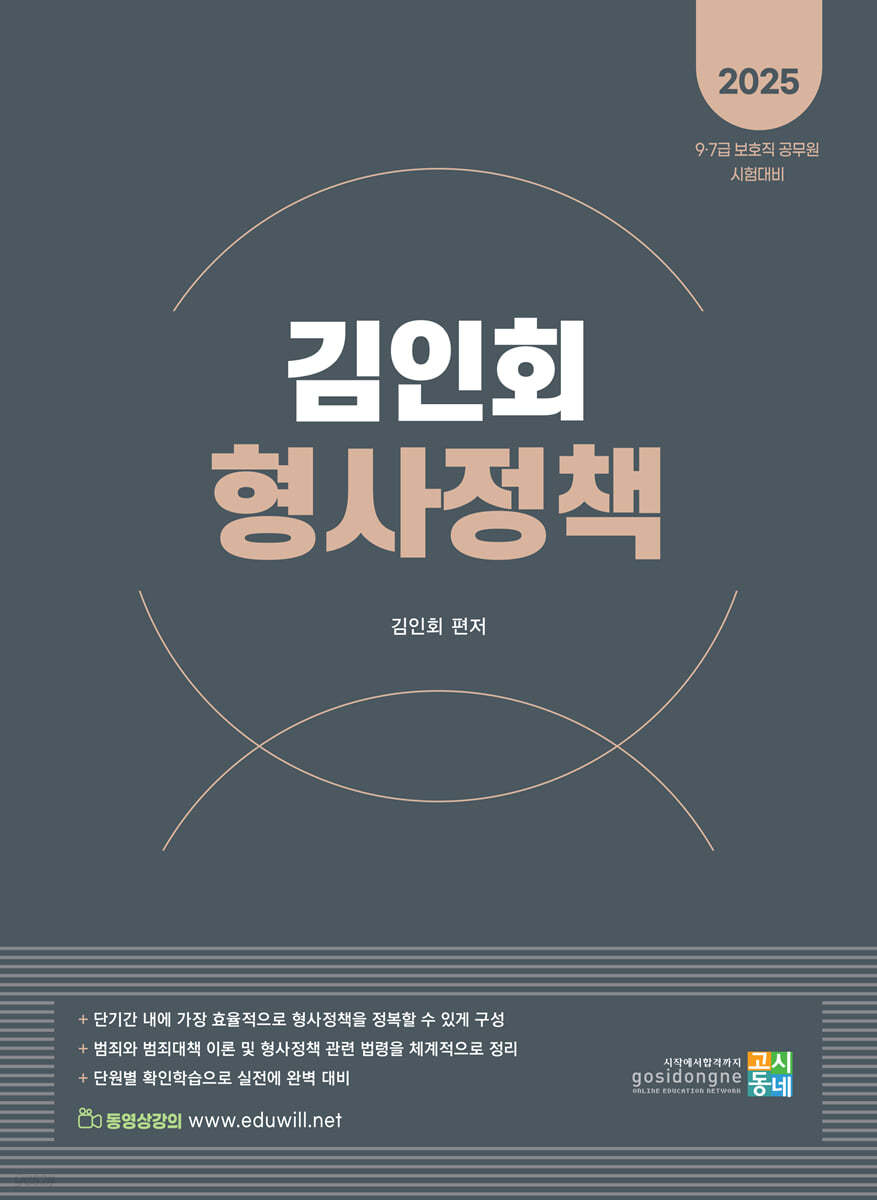 2025 김인회 형사정책