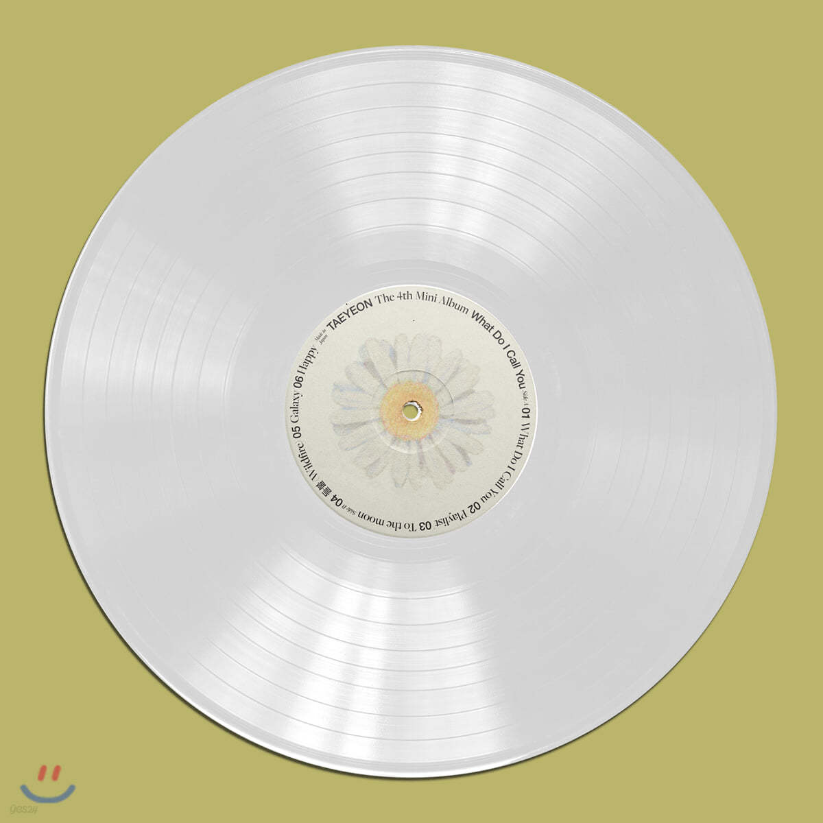 태연 (Taeyeon) - 미니앨범 4집 : What Do I Call You [화이트 컬러 LP]