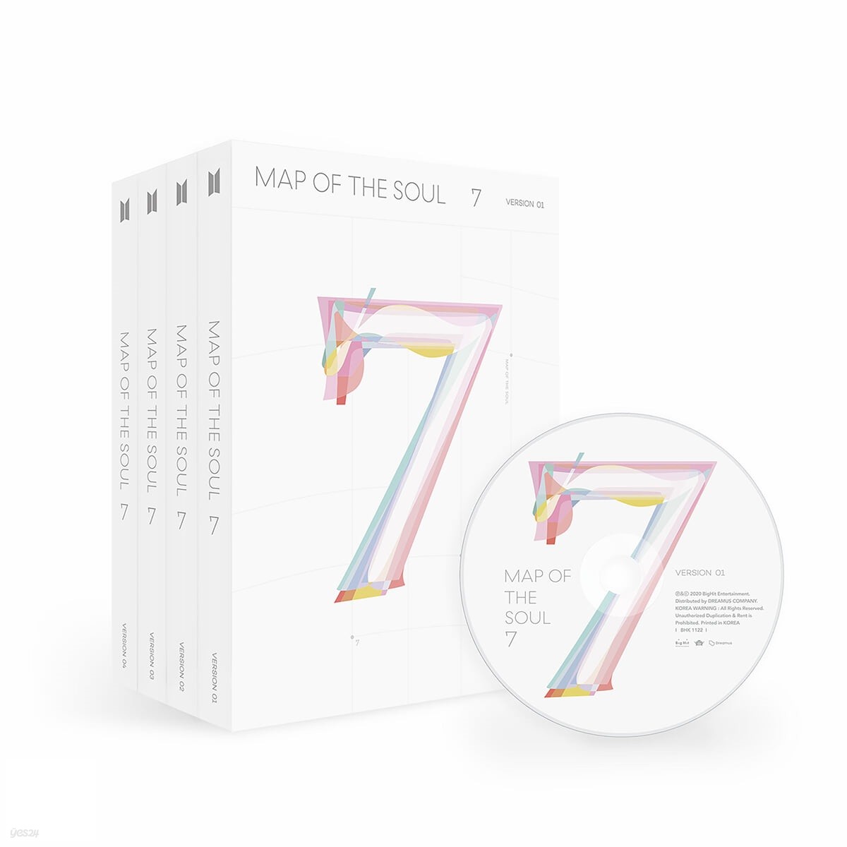 [버전2] 방탄소년단 (BTS) - BTS MAP OF THE SOUL : 7 [버전2] 포카, 브로마이드 제공