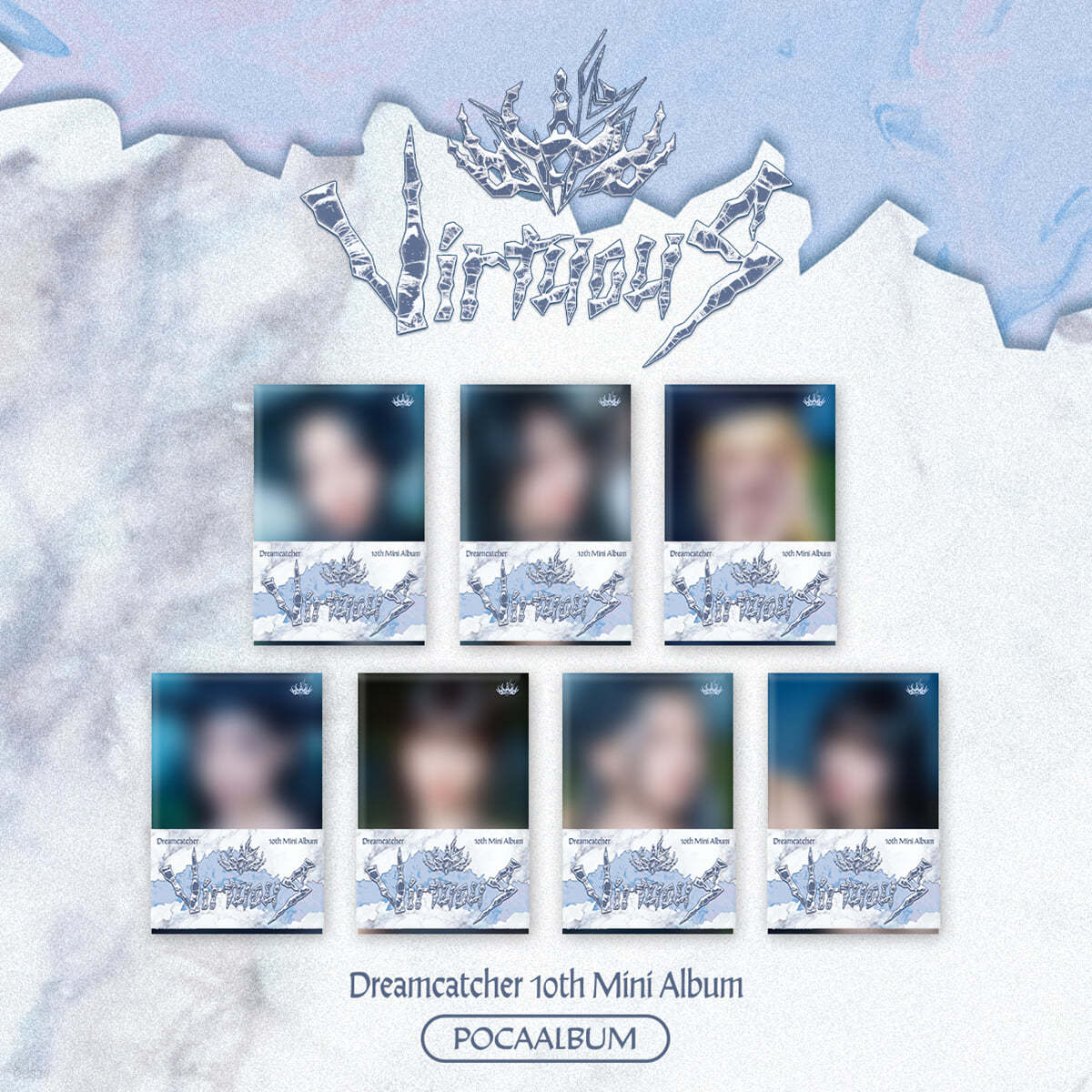 드림캐쳐 (Dreamcatcher) - 미니앨범 10집 : VirtuouS [POCA ALBUM][7종 SET]