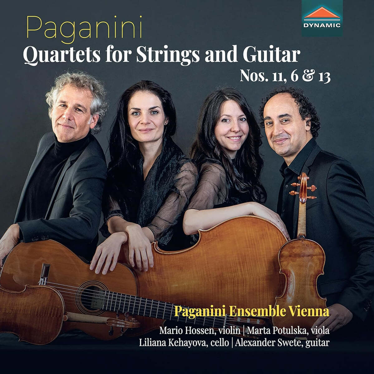Paganini Ensemble Vienna 파가니니: 현과 기타를 위한 사중주 6, 11, 13번 (Paganini: Quartets For Strings And Guitar Nos.11,6 & 13)