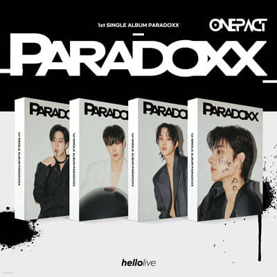 ONE PACT (원팩트) - 1ST SINGLE ALBUM [PARADOXX][hello Photocard Album][4종 중 1종 랜덤발송]