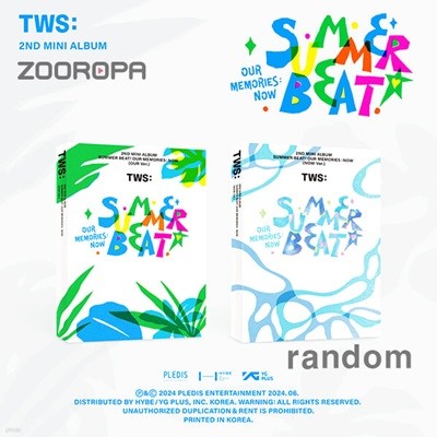 [미개봉/주로파] TWS 투어스 SUMMER BEAT! 2nd Mini Album
