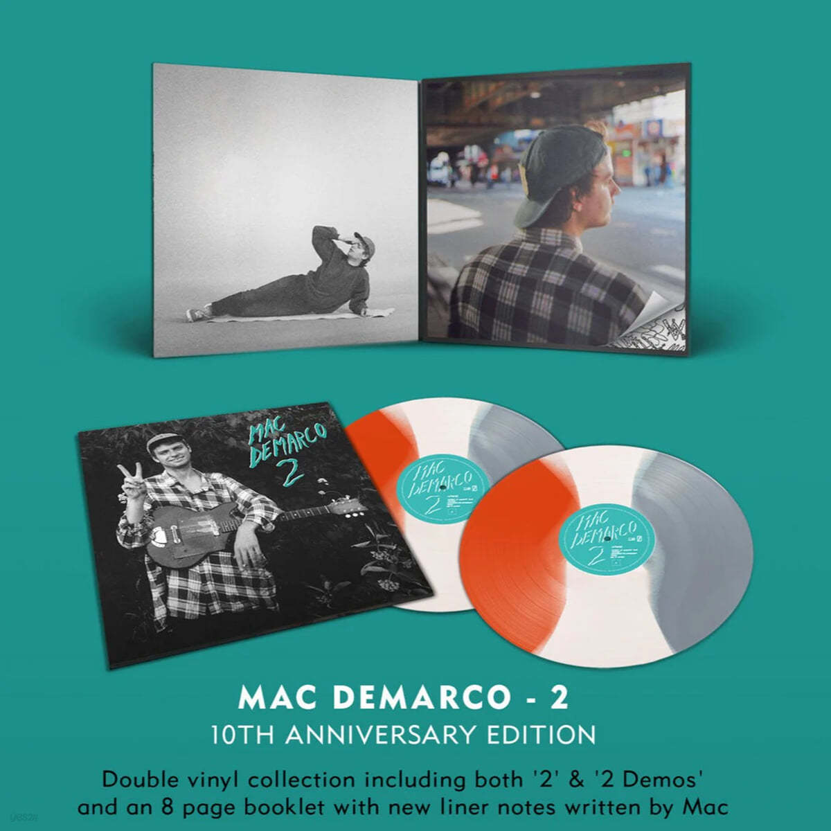 Mac DeMarco (맥 드마르코) - 2 [그레이 화이트 & 오렌지 컬러 2LP]