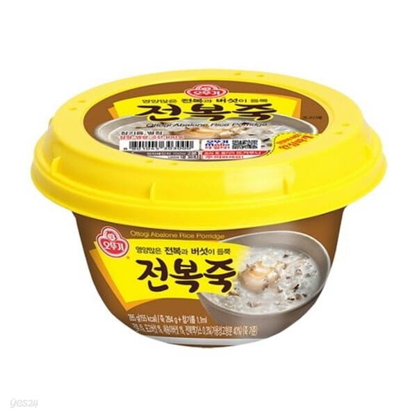 오뚜기 전복죽 285g/12개/무료배송