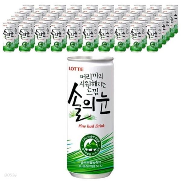 솔의눈 240ml/30캔x2박스/무료배송