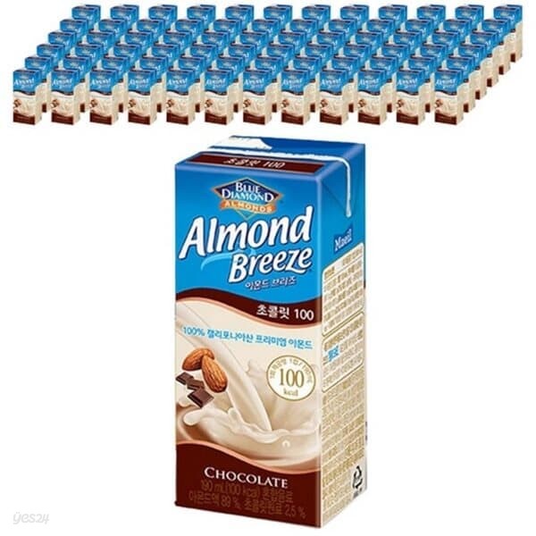 아몬드브리즈 초콜릿 190ml/24팩x3박스/무료배송