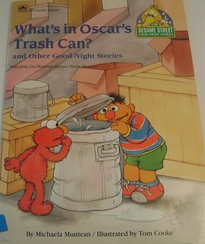 What‘s In Oscar‘s Trash Can? (Sesame Street Good-Night Stories) (paperback)