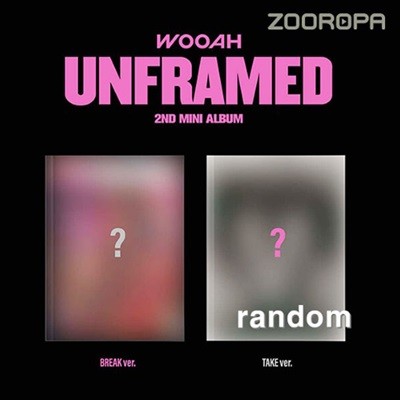 [미개봉/주로파] WOOAH 우아 UNFRAMED 미니앨범 2집