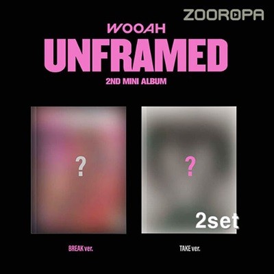 [미개봉/2종세트] WOOAH 우아 UNFRAMED 미니앨범 2집