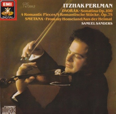 Dvorak: Smetana , 바이올린 작품집 - 펄만 (Itzhak Perlman) (UK발매)