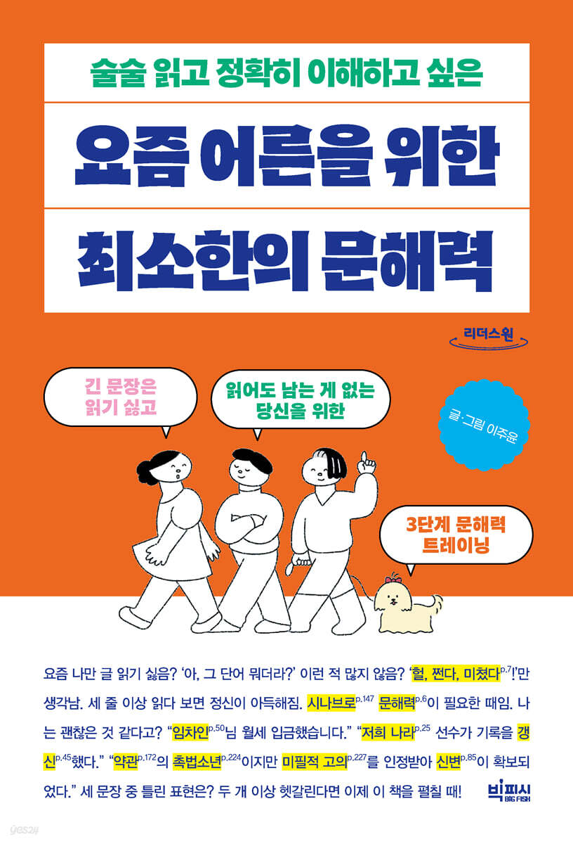 요즘 어른을 위한 최소한의 문해력 (큰글자책)
