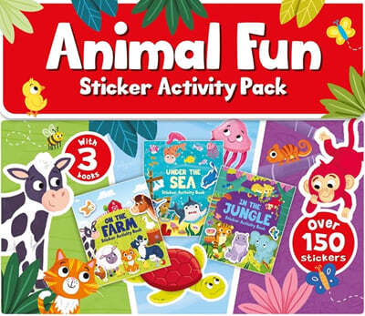 Animal Fun Sticker Activity Pack