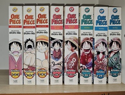 One Piece (Omnibus Edition)  8권 - 24권분량 **목록은 사진으로**