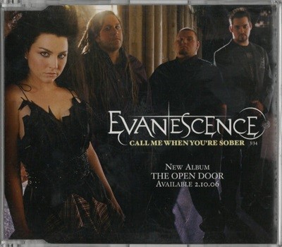 Evanescence - Call Me When You‘re Sober [SINGLE][EU반]