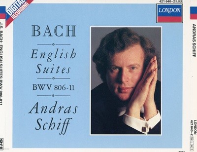 안드라스 쉬프 - Andras Schiff - Bach English Suites BWV 806-11 2Cds [U.S발매]