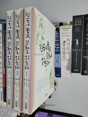 한국의 종교, 문화로 읽는다 1~3권 완결 세트/ 최준식/ 2004년 8월~2012년 10월판     