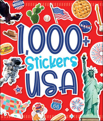 1,000 Stickers: USA