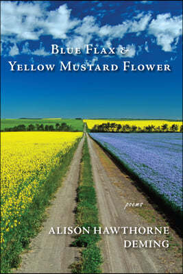 Blue Flax & Yellow Mustard Flower