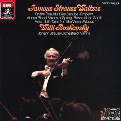 Ʈ콺 2 (Johann Strauss II) : Famous Strauss Waltzes -  Ű(Willi Boskovsky)(Ϻ߸)