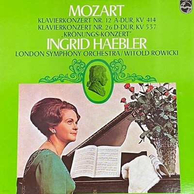 [LP] 잉그리트 헤블러 - Ingrid Haebler - Mozart Klavierkonzert Nr.12, 26 LP [성음-라이센스반]