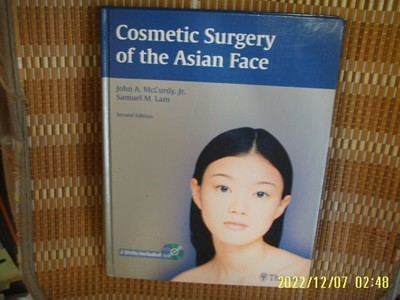 Thieme / McCurdy. Lam 외국판 / 2판 Cosmetic Surgery of the Asian Face + 2 DVD 있음 -꼭 상세란참조