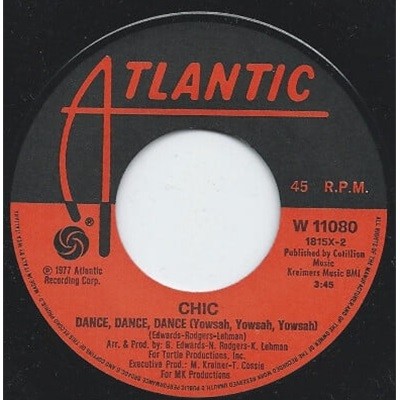 [중고 LP] Chic - Everybody Dance / Dance, Dance, Dance (7Inch Vinyl) (EU 수입)