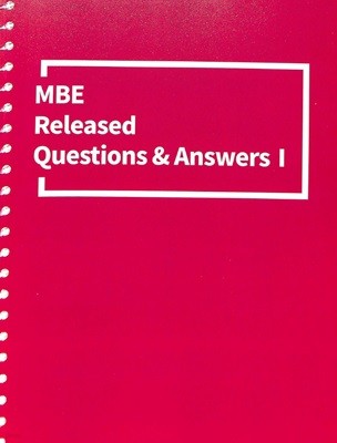 미국 변호사 EASY BAR REVIEW - MBE Released Questions & Answers 1 