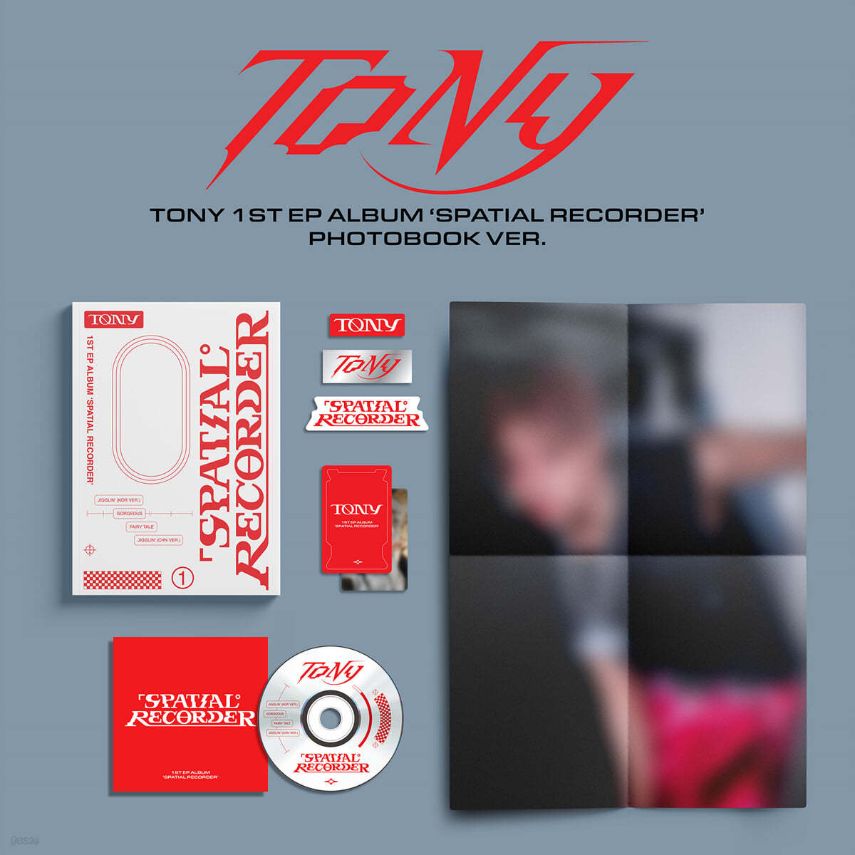 TONY (토니) - 1st EP [SPATIAL RECORDER][PHOTOBOOK VER.]