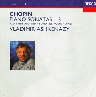 Chopin : Piano Sonatas 1-3 - 아쉬케나지 (Vladimir Ashkenazy)(독일발매)