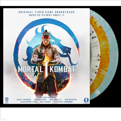 Wilbert Roget II - Mortal Kombat 1 (Ż Ĺ) (Original Game Soundtrack)(Ltd)(Colored 3LP)