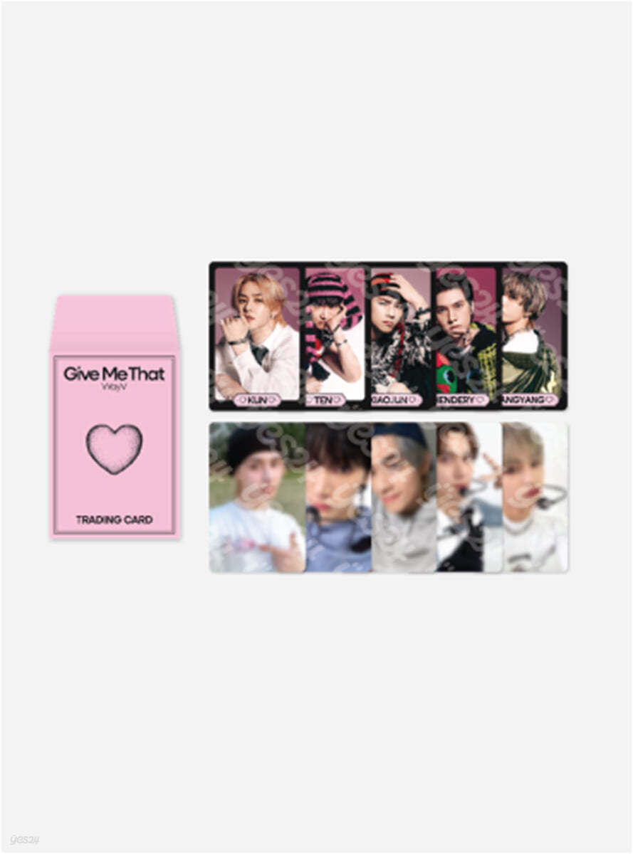 [WayV &#39;Give Me That&#39;] RANDOM TRADING CARD SET [PINK ver.]