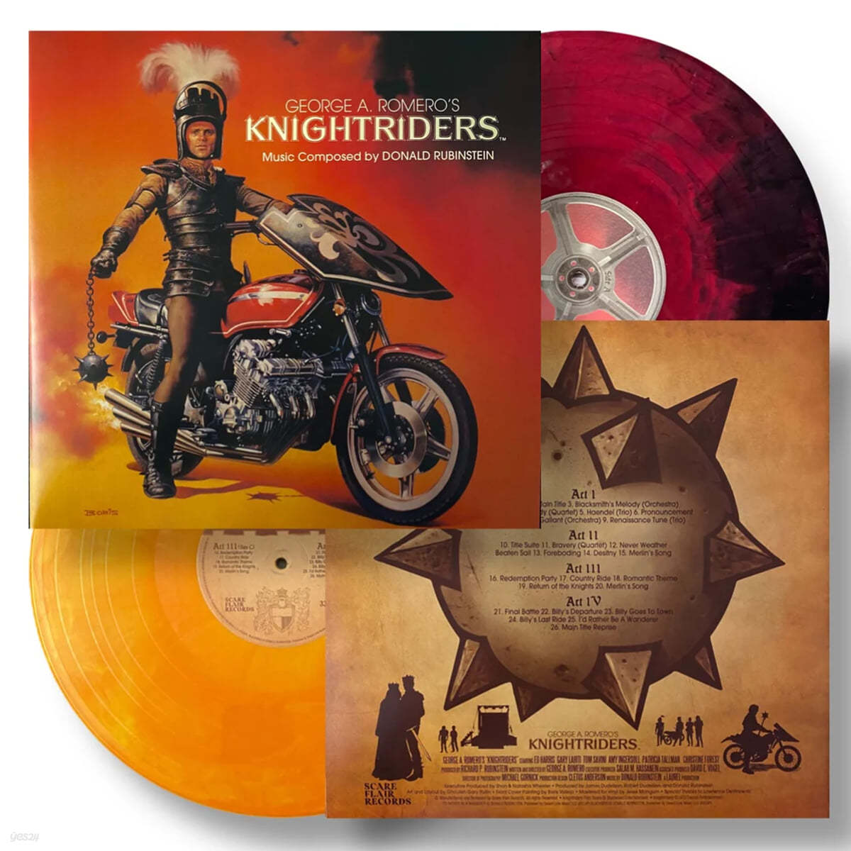 George a. Romero's Knightriders - Original Soundtrack [컬러 2LP] 