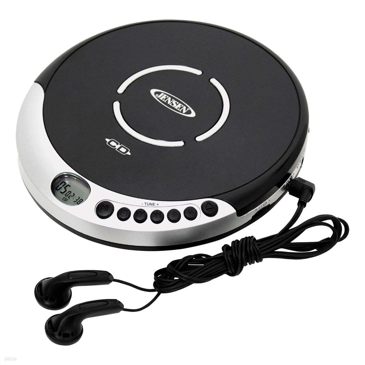 휴대용 CD 플레이어 (Jensen CD-60R Personal CD Player - 60 Second Anti-Skip - FM Radio)