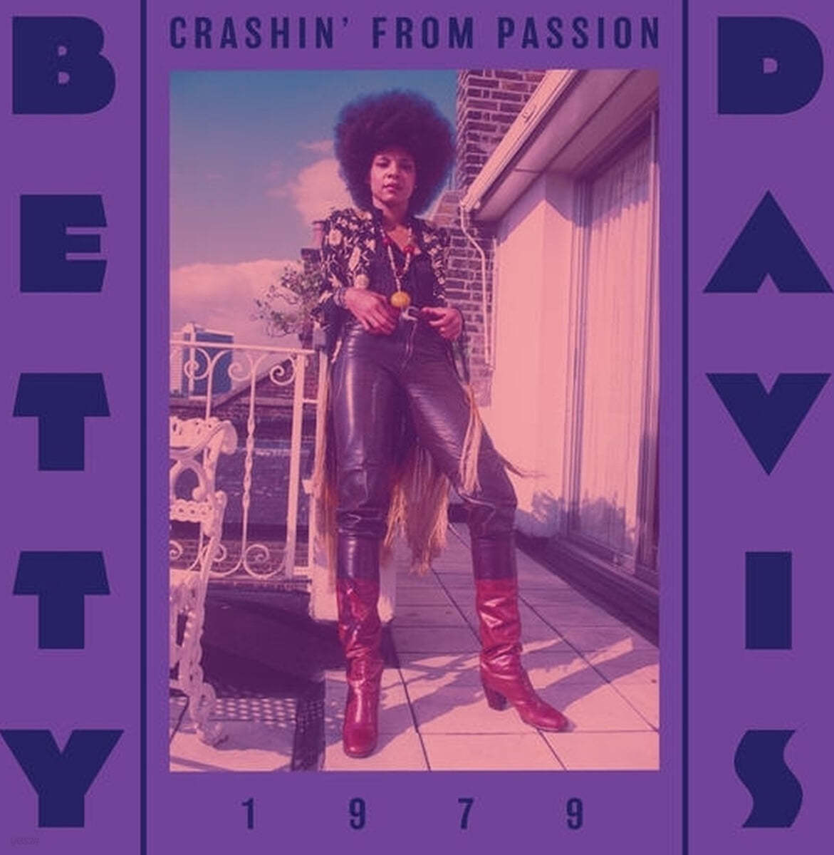 Betty Davis (베티 데이비스) - Crashin' from Passion [투명 레드 컬러 LP]