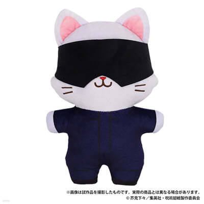 呪術廻戰 第2期 withCAT アイマスク付きふらっとぬいぐるみ 五條悟