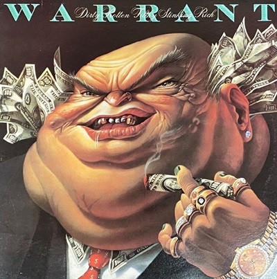 [LP] 워렌트 - Warrant - Dirty Rotten Filthy Stinking Rich LP [CBS Korea-라이센스반]